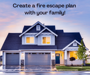 Insurance, Chicago IL, Chicagoland, Medinah IL, Fire Safety, Home Fire Escape Plan, Fire Escape Plan, Smoke Alarm, Fire Department,